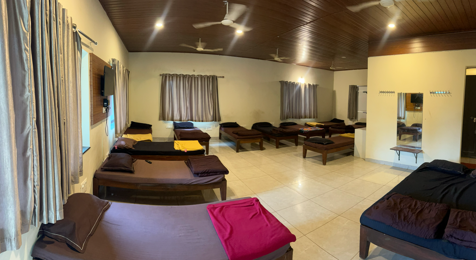 Spacious Parampara dormitory room